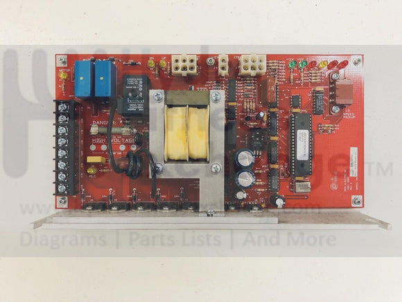 Landice l7 l8 l9 Treadmill Motor Control Board Red Lower Speed Controller 70080-hydrafitnessparts