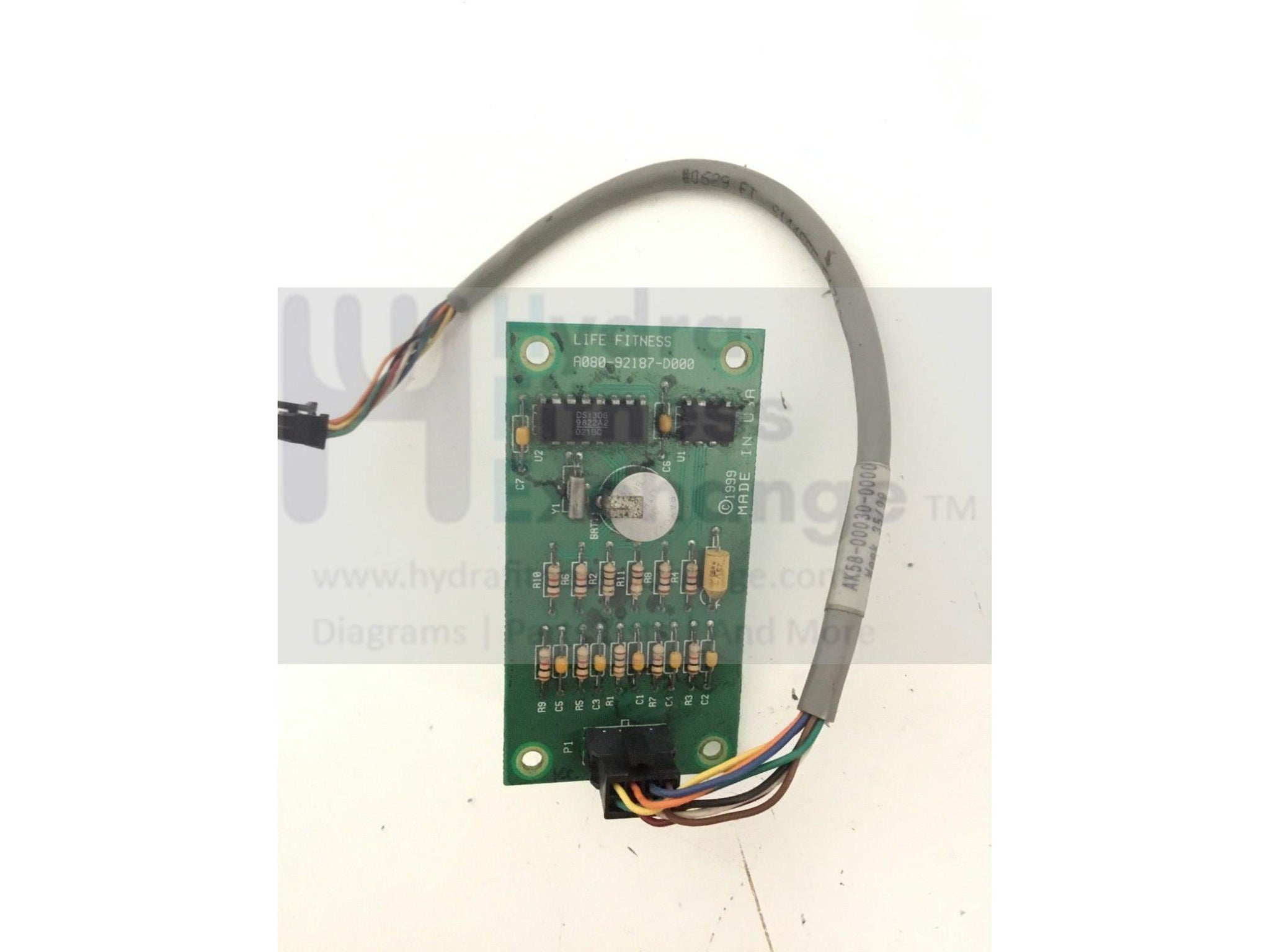 Life Fitness 93T 93Ti Treadmill Frame Tag Circuit Board w/ Wire