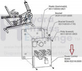 Life-Fitness 9500 Recumbent Upright Bike Lower PCA Main Board A080-92218-C000-hydrafitnessparts