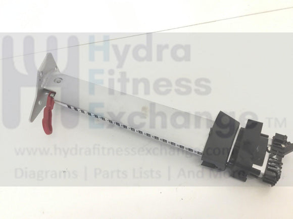 Life Fitness 95C Commercial Upright Bike Seat Post Weldment Assembly-hydrafitnessparts