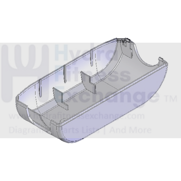 Life Fitness 95X Elevation Elliptical Right Outside Clevis Cover 0K69-01117-0000-hydrafitnessparts