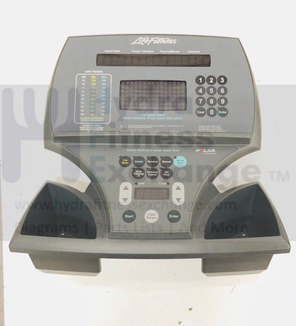 Life Fitness 95si Stepper Display Console Control Panel Screen AK47-00094-0001-hydrafitnessparts