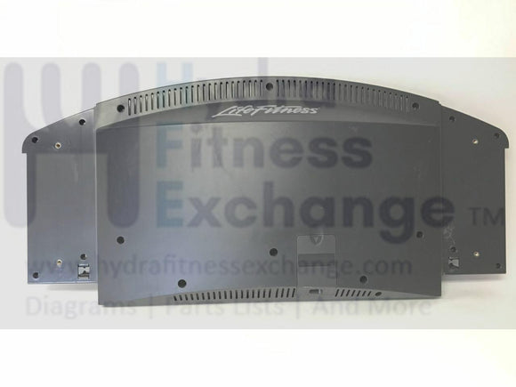 Life Fitness 97T CLST Treadmill Rear Console Case 0K58-01272-0202-hydrafitnessparts