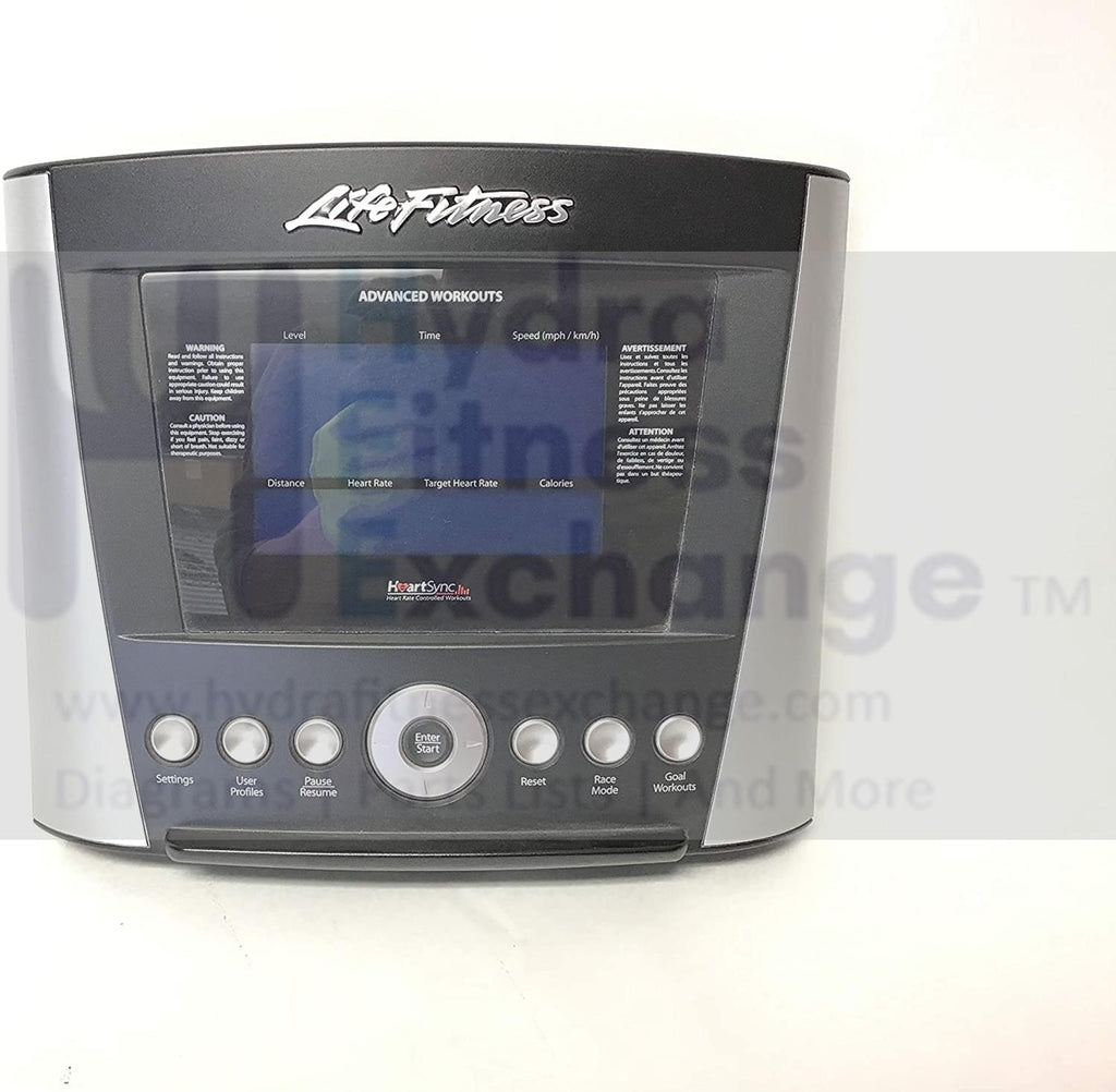 Life Fitness Advanced Elliptical & Bike Console Part# ADV-000X