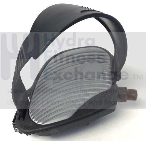 life fitness pedal straps Life Fitness C3 C3.5 Upright Bike Left Foot Pedal with Strap REX2B7V JD-1A-B 9/16"