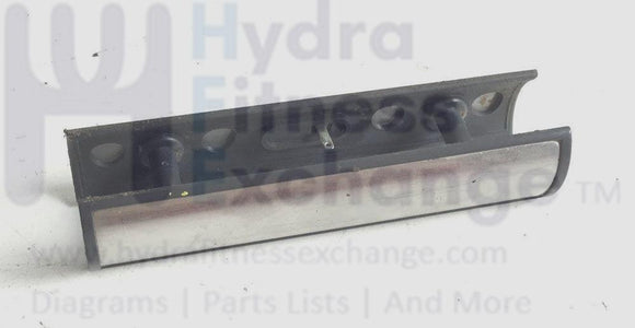 Life Fitness CLST Treadmill Hand Sensor Touch Handset Kit Top and Bottom-hydrafitnessparts