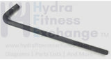 Life Fitness CTSX CTXT E1 E3 E5 X1 X3 X5X7 X8 Elliptical Hook Clamp Bolt REX21A6-hydrafitnessparts