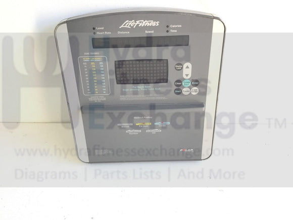 Life Fitness Commercial Elliptical 90x Display Console Assembly AK62-00151-0001-hydrafitnessparts