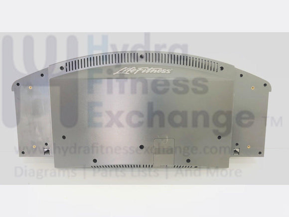 Life Fitness Commercial Treadmill Console Backshell Cover 0K58-01272-0000-hydrafitnessparts