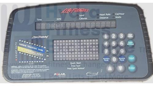Life Fitness Ct 9500 hr ct9500hr 9500hrr Elliptical Display Console AK61-00075-0001-hydrafitnessparts