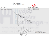Life Fitness Cybex Elliptical Shaft Split Collar 0k61-01259-0000-hydrafitnessparts