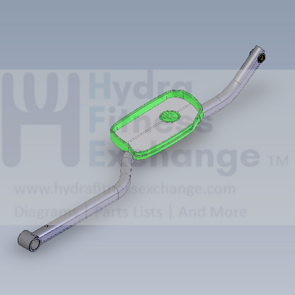 Life Fitness Cybex Parabody Elliptical Right Pedal Arm Assembly AK69-00121-0000-hydrafitnessparts