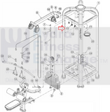 Life Fitness Cybex Strength System Home Gym Plug Bumper 7642301-hydrafitnessparts