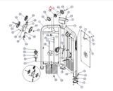Life Fitness Cybex Strength System Pulley White Plate 7301101-hydrafitnessparts