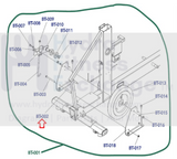 Life Fitness E1 E3 E5 X1 X5 X7 X8 Elliptical Spacer REX21LG-hydrafitnessparts