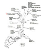 Life Fitness E1 X1 Elliptical Accessory Tray MFR-80421 REX2G72-hydrafitnessparts