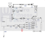 Life Fitness E3-XXXX-0105 E5-XXXX-0105 Elliptical Hand Sensor Cable REX3HSE-hydrafitnessparts