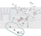 Life Fitness E3-XXXX-0105 Elliptical Cup Holder Accessory Tray 8512001 & REX3HU9-hydrafitnessparts