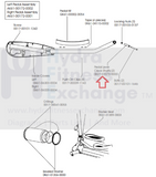 Life Fitness Elliptical Arm Joint Axle 0K61-01076-0000-hydrafitnessparts