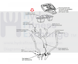Life Fitness Elliptical Black Tray Accessory 0K63-01030-0000-hydrafitnessparts