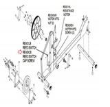 Life Fitness Elliptical Hardware Cap Screw M5 X 0.8-16 REX0K28-hydrafitnessparts
