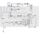 Life Fitness Elliptical Heart Rate Pulse Hand Sensor Wire Harness REX3HSC-hydrafitnessparts