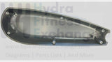 Life Fitness Elliptical Left Link Cover W/ Decal AK61-00214-0006-hydrafitnessparts