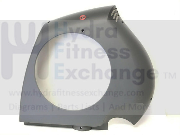 Life Fitness Elliptical Left Rear Cover W Decal AK61-00176-0006-hydrafitnessparts