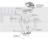 Life Fitness Elliptical Main Wire Harness AK61-00136-0000-hydrafitnessparts