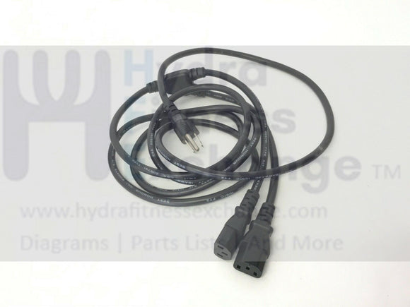 Life Fitness Elliptical Power Supply Cord 0017-00003-0704-hydrafitnessparts
