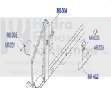 Life Fitness Elliptical Resistance Gear Motor Brake Tensioner REX01HL-hydrafitnessparts