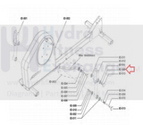 Life Fitness Elliptical Retainer C Ring REX0JEG-hydrafitnessparts