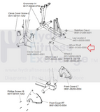 Life Fitness Elliptical Wheel Shaft 0K61-01300-0000-hydrafitnessparts
