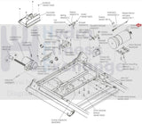 Life Fitness Essential FT6 FT4 Treadmill Leeson Drive Motor CI42D34OZ6 HEA52847-hydrafitnessparts