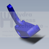 Life Fitness F1 (FTR) F3 Treadmill Lock Release Handle Bar 8878401-hydrafitnessparts