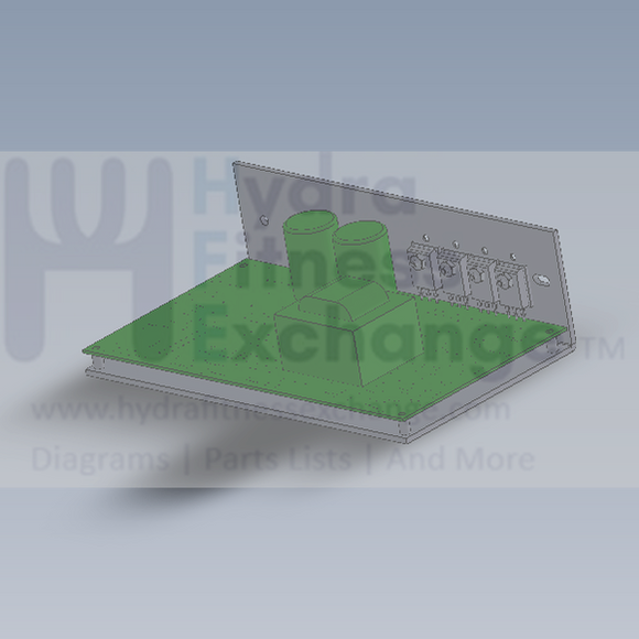 Life Fitness F1 (FTR) Treadmill Motor Controller Board Control 230v Version 8880501-hydrafitnessparts