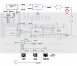 Life Fitness F3- F3-XX00-0103 Treadmill Mid Main Wire Harness 8985501-hydrafitnessparts