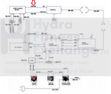 Life Fitness F3 T3 Treadmill Console Interconnect Cable Wire Harness 8174001-hydrafitnessparts