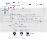 Life Fitness F3 T3 Treadmill Console Interconnect Wire Harness 8174101-hydrafitnessparts
