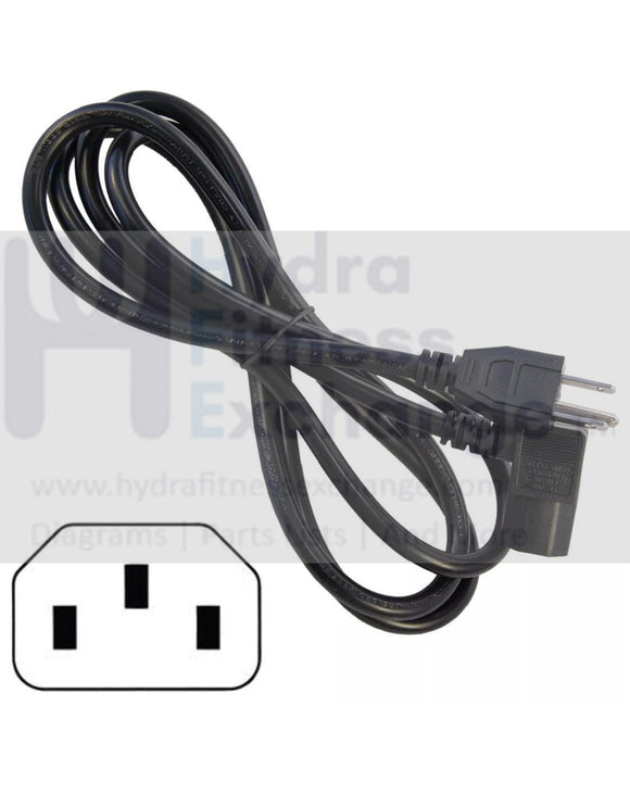 Life Fitness F3 T3 Treadmill OEM Power Supply Line Cord 8174701-hydrafitnessparts