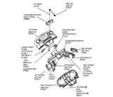 Life Fitness F3 T3 Treadmill Reed Switch Sensor Board with Ribbon Cable 8136501-hydrafitnessparts