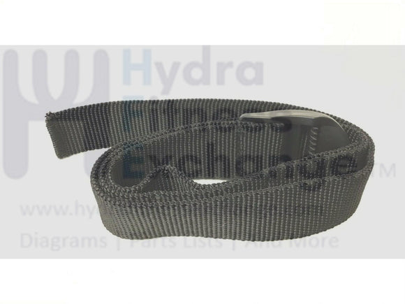 Life Fitness GER-ALLLX-101PF Rower Rowing Strap/Buckle Foot Black 1007487-0001-hydrafitnessparts