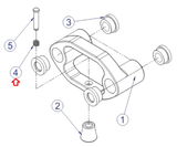 Life Fitness Hamme Strength System Compression Spring 7447001-hydrafitnessparts