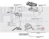 Life Fitness Hammer Strength Treadmill Transport Wheel 0K59-01164-0000-hydrafitnessparts