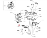 Life Fitness Integrity Upright Bike Left Bottom Cup Holder Cover 1001607-2400-hydrafitnessparts