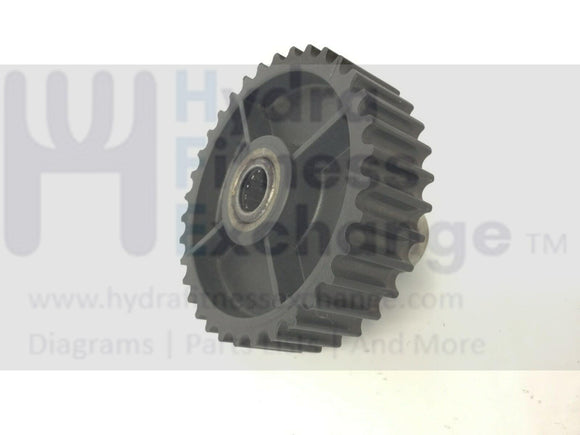 Life Fitness LC-9500HR Upright Bike Freewheel Idler Pulley AK46-00052-0000-hydrafitnessparts