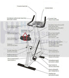 Life Fitness LC-9500HR Upright Bike Handle Bar Top Cover OK46-01011-0001-hydrafitnessparts