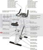 Life Fitness LC-9500HR Upright Bike Seat Height Adjustment Pin SK18-00136-0000-hydrafitnessparts