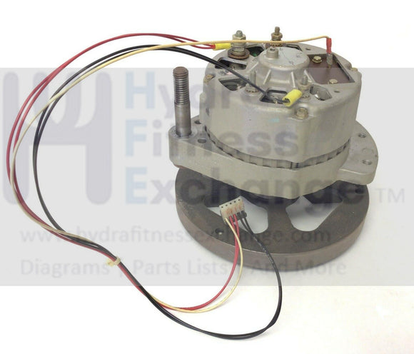 Life Fitness LC5000 Upright Bike Alternator Motor with Flywheel AK17-00012-0000-hydrafitnessparts