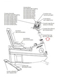 Life Fitness LC5500 GK19-00006 Recumbent Bike Console Post Cap 0K19-01125-0000-hydrafitnessparts